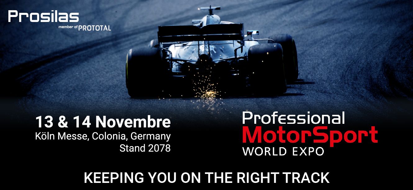 Ti invitiamo a farci visita al Professional Motorsport World Expo di Colonia il 13 e 14 novembre! Saremo presenti con i nostri colleghi di Prototal UK per presentarti le ultime novità nel campo della stampa 3D e le soluzioni più innovative per il motorsport e lo sport industry.